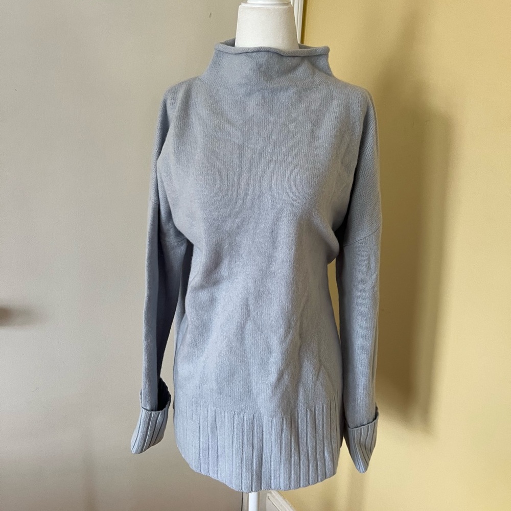 Madewell (Re)Sourced Cashmere Mockneck Pullover Sweater